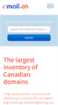 Mobile Screenshot of emall.ca